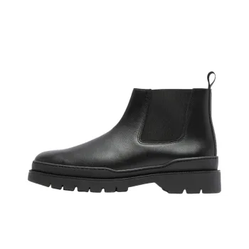 KLEMAN CLEON MANUFACTURE ESCADRON Ankle Length Chelsea Boots 3cm Unisex Black