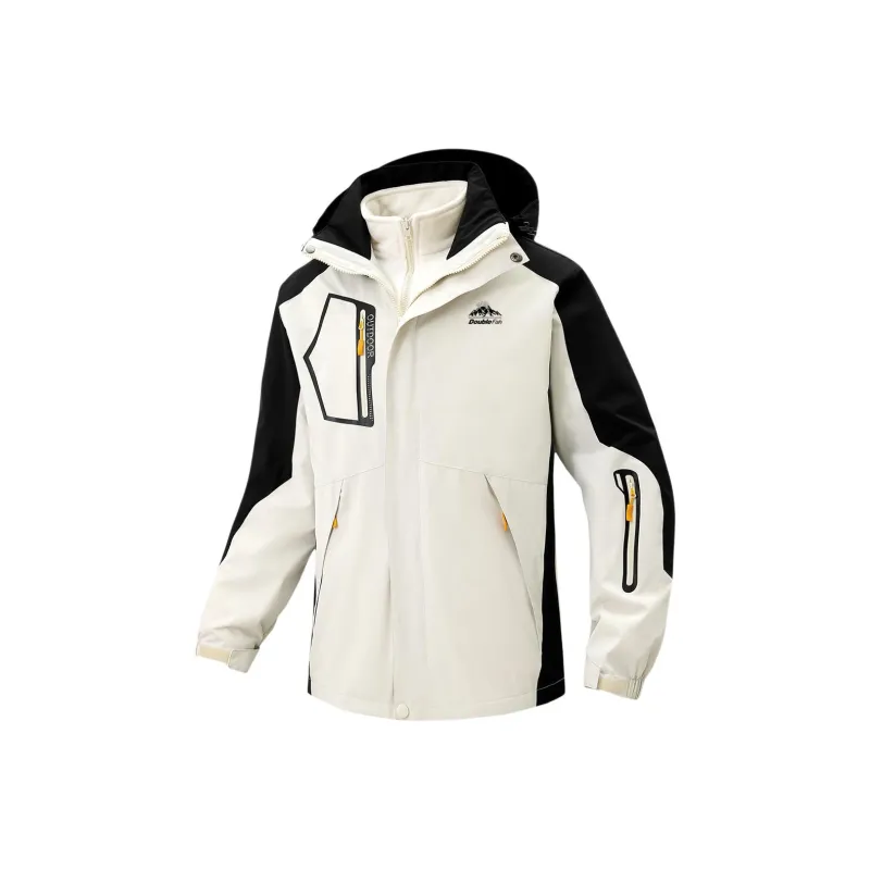 DOUBLEFISH Waterproof And Windproof Windbreaker Jacket Unisex-12