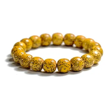 Ryukyu Star Moon Bodhi Seeds Chinese Zodiac Guardian Beaded Bracelet Unisex