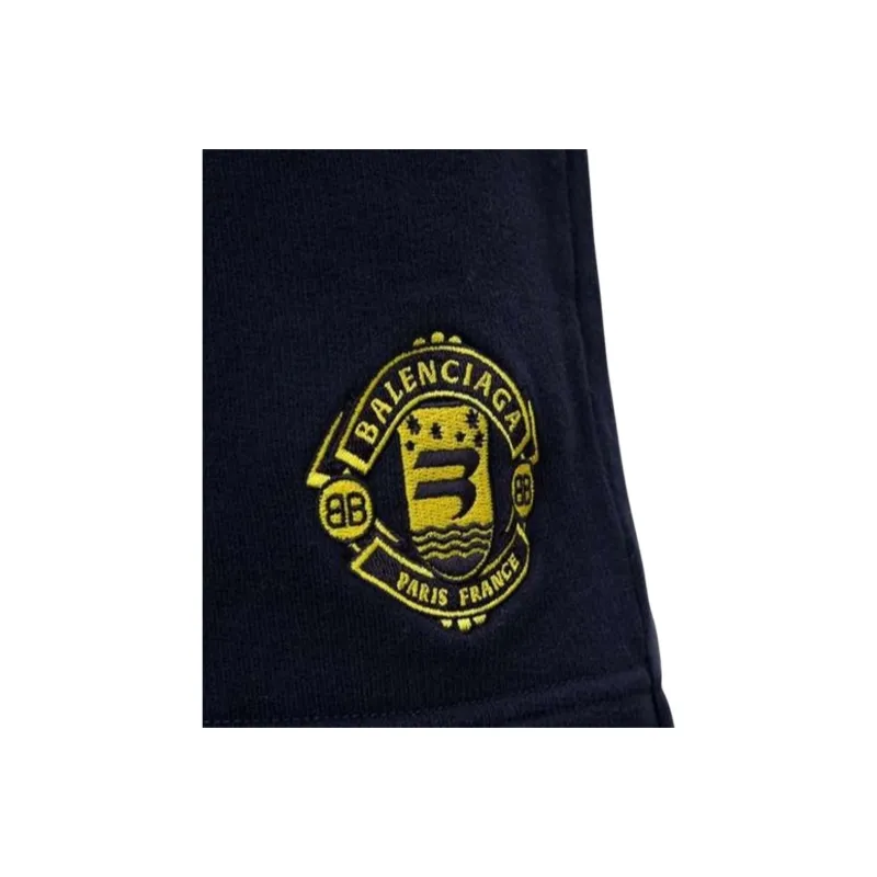 Balenciaga Casual Shorts Regular Fit Women's Marine Blue-2