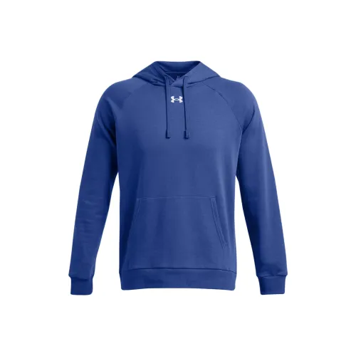 Under Armour Rival Fleece FW24 Sweatshirt Men's Technology Blue/White