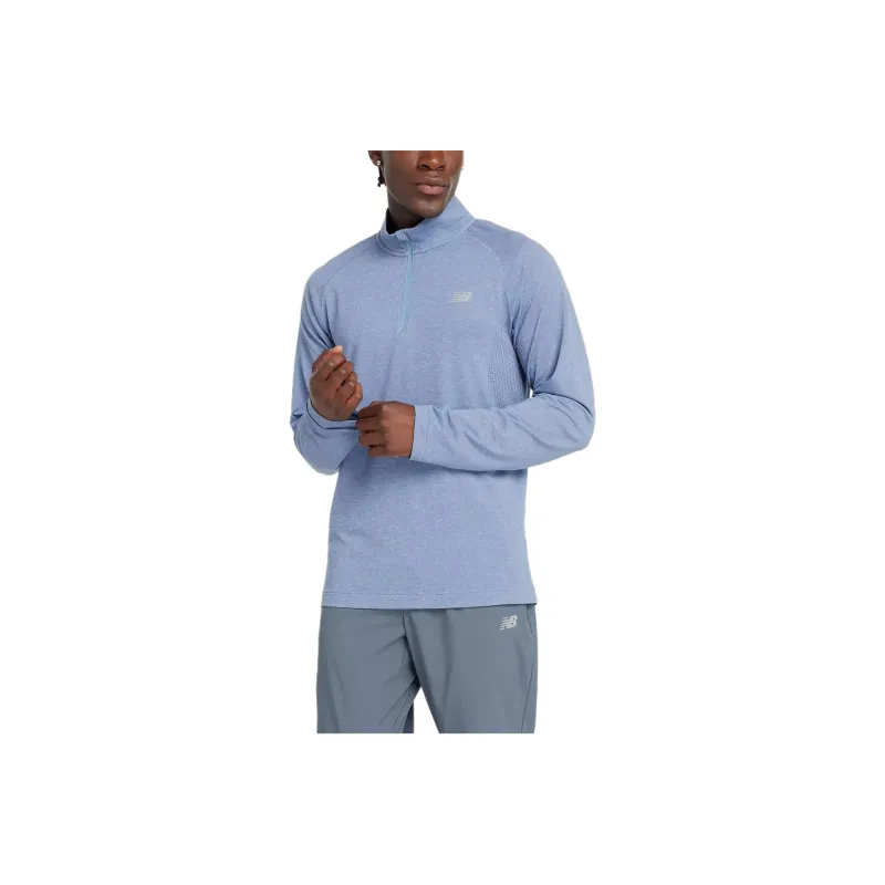 New Balance Jackets & Coats Men's Pale Egret Blue-0