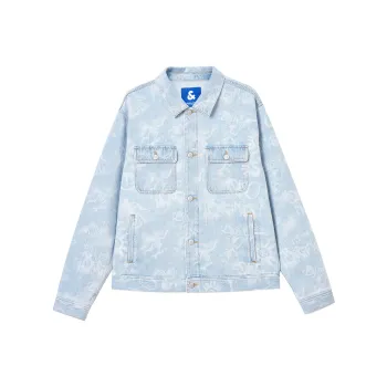 JACK JONES· Jacket Men's Medium Blue Denim