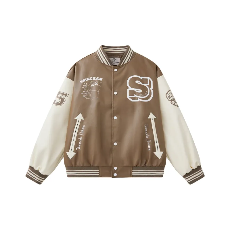 Crayon Shinchan Baseball Jerseys Unisex-3
