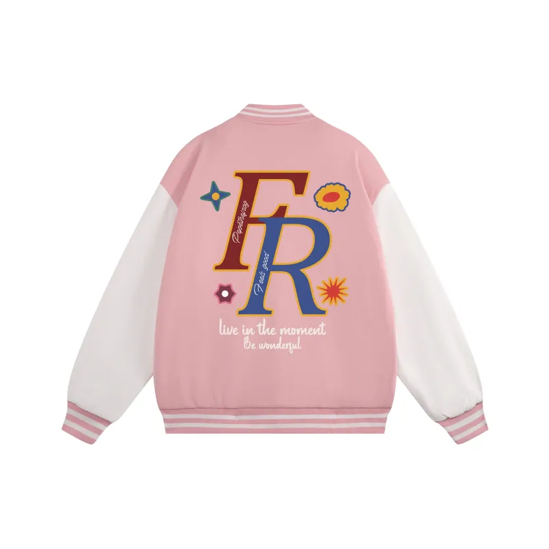 Pepe The Frog Baseball Jacket Unisex-9
