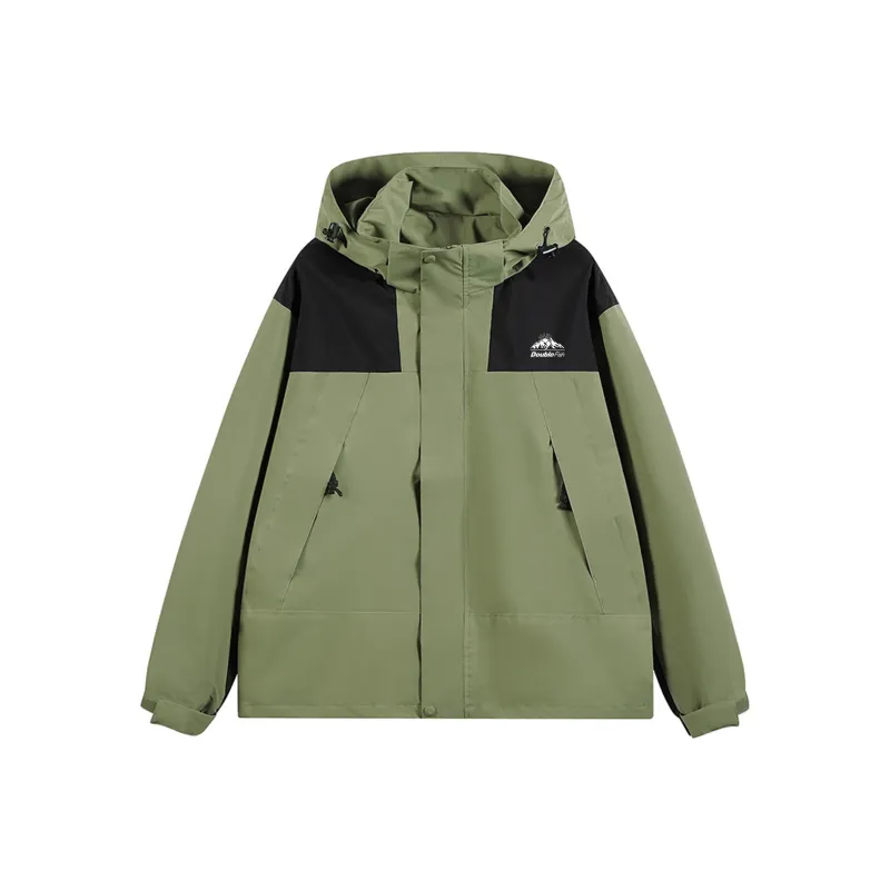 DOUBLEFISH Waterproof And Windproof Windbreaker Jacket Unisex-12