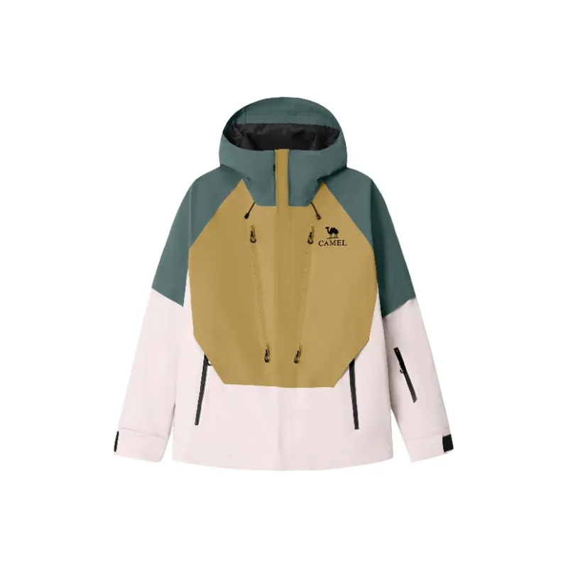 CAMEL Water-Resistant Windproof Warm Wear-Resistant Breathable Rainproof Windbreaker Jacket Men's-6