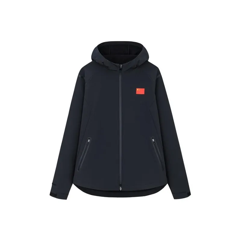 Anta Jackets Coats Unisex Basic Black-0