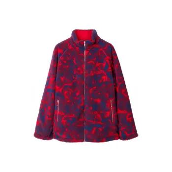Burberry Reversible Rose Fleece Jacket Jacket
