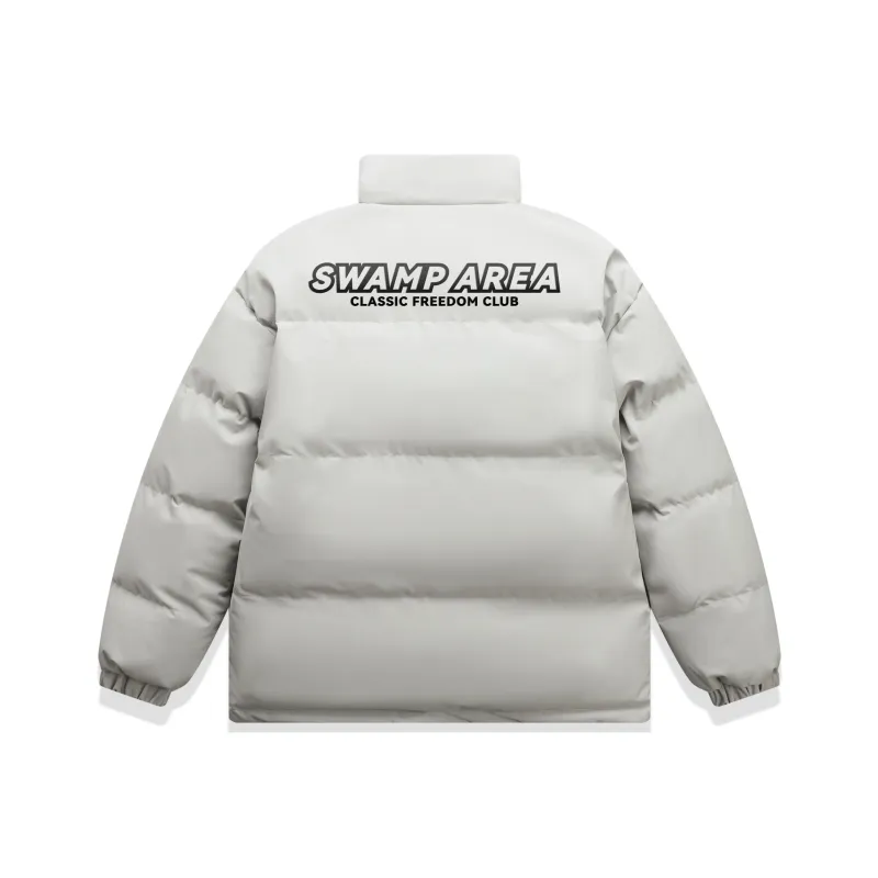SWAMP AREA Puffer Jacket Unisex-6