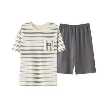 MIIOW Cool One Summer Series Pajama Set Men's Apricot