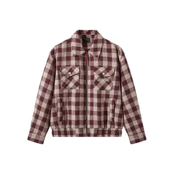 GXG Jackets Coats Men's Red Plaid