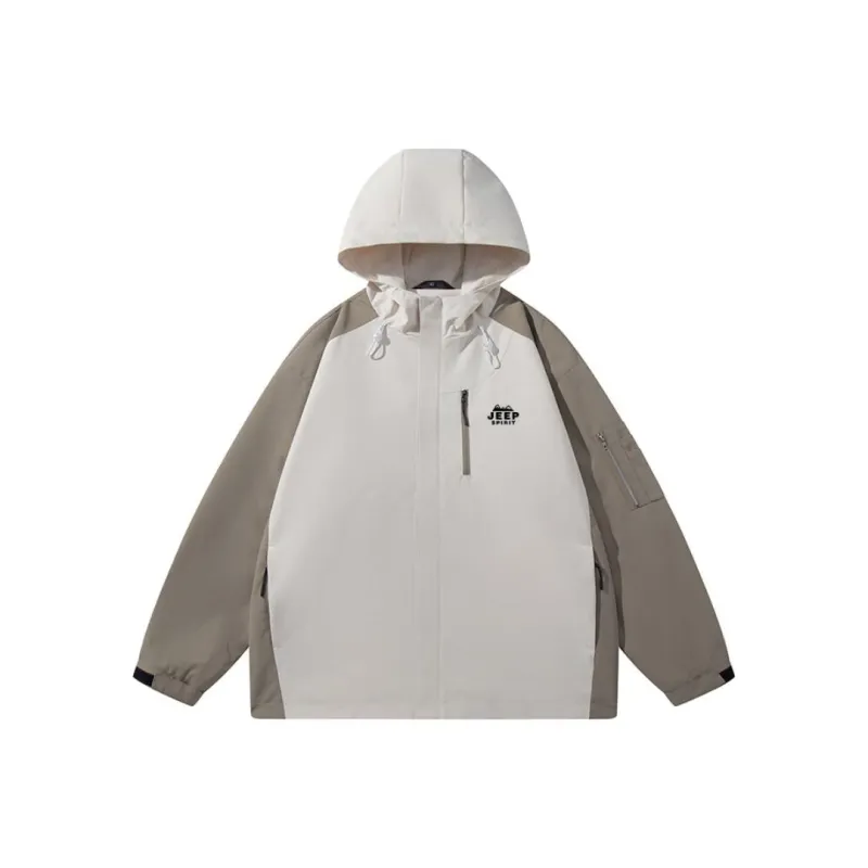 JEEP SPIRIT Windproof, Breathable, Abrasion Resistant, Thermal, Water Repellent Windbreaker Jacket Men's-4