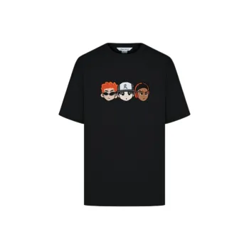 URBAN REVIVO T Shirt Men's Jet Black