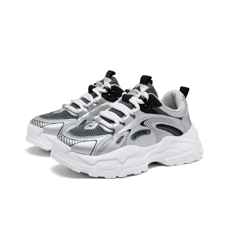 SNOW FLYING Wilderness Series Low Top Chunky Sneakers Unisex-35