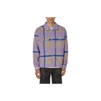 PLEASURES Folklore Plaid Felted Jacket