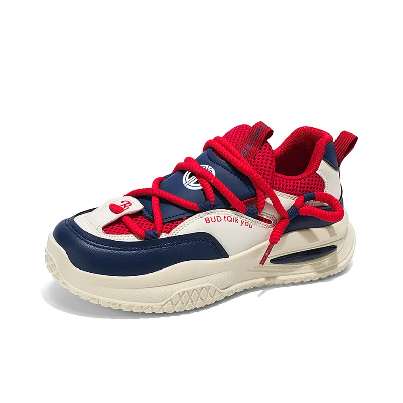 Yi Jiabao Shock Absorbers With Slip Resistant Features Low Top Chunky Sneakers Men's-4
