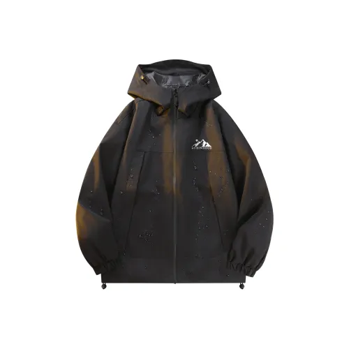 ROBINHOOD Windproof, Breathable, Water Repellent, Cold Resistant, Rainproof Windbreaker Jacket Unisex