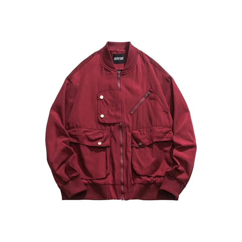 MEIPIN TANG Baseball Jacket Unisex-0