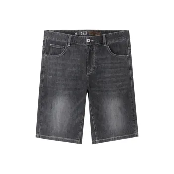 HLA Jeans Men Black Denim Gradient Dark 05
