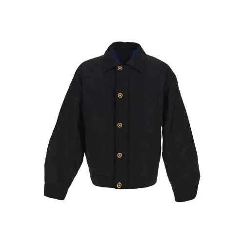 VERSACE Button-Up Down Jacket