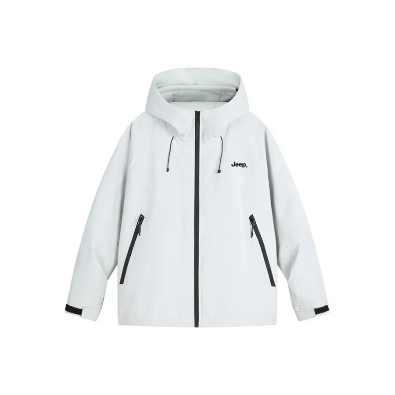 Jeep Black Knight Series Hiking Waterproof, Windproof, Abrasion Resistant, Thermal Windbreaker Jacket Unisex-35