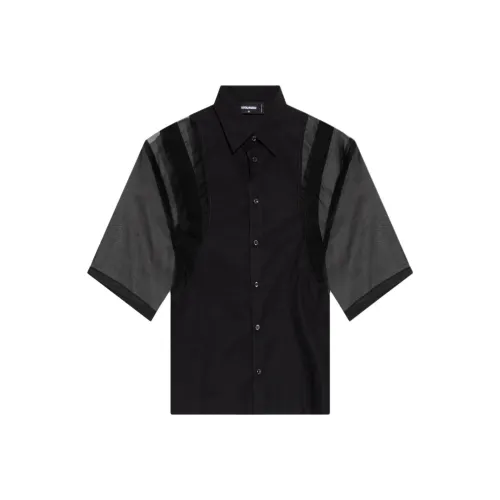 DSQUARED 2 Sheer sleeve Shirt