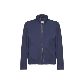 Brunello Cucinelli Zipped Bomber Jacket