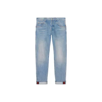GUCCI Jeans Men Blue