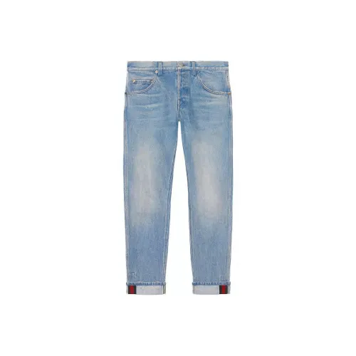 GUCCI Jeans Men Blue