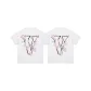 White Floral V 2 Pack