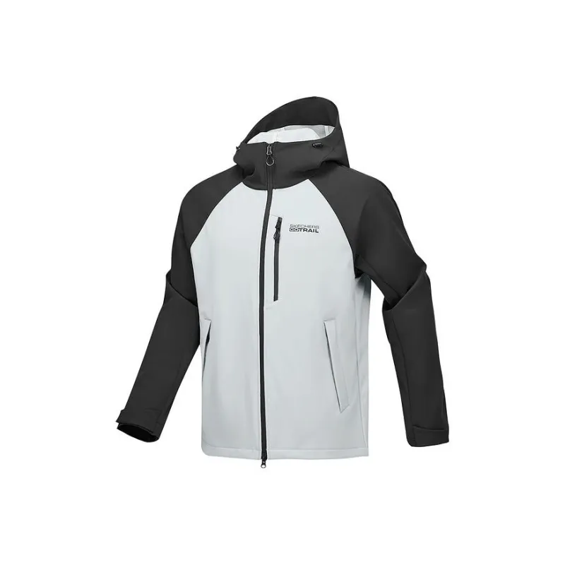 Skechers Mountain And Wild Outdoor Series Jacket Unisex Metal Gray-0