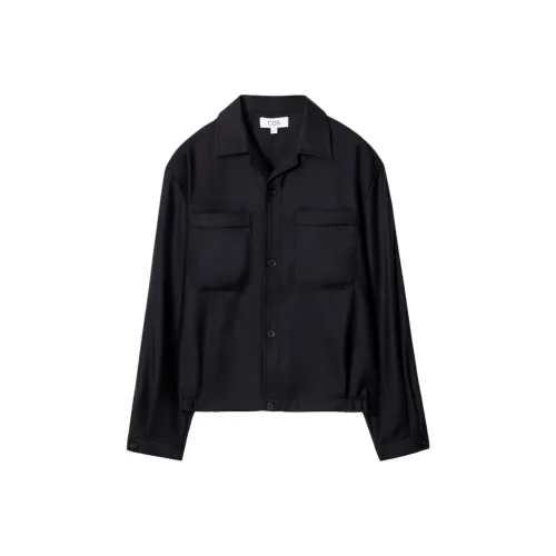 COS Jackets Coats Men's Navy Blue