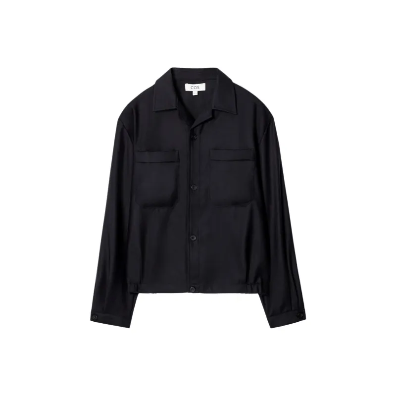 COS Jackets Coats Men's Navy Blue-0