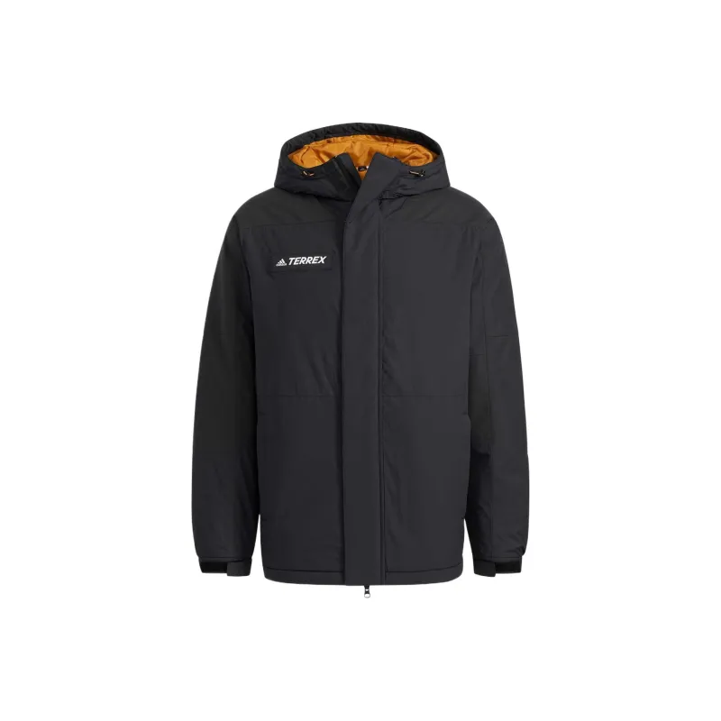 Adidas Jackets Coats Men's Black Yellow-0