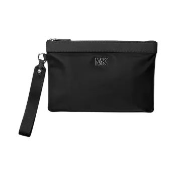 MICHAEL KORS Eli Nylon Clutch Men's Black