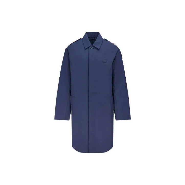 KENZO FW21 Trench Coat Men's Navy Blue-0