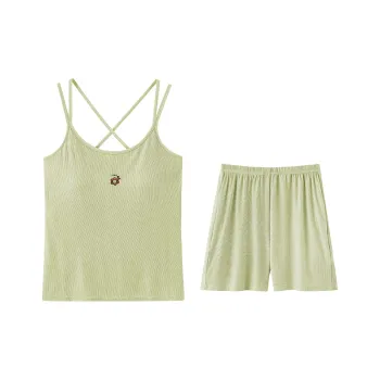 MIIOW Pajama Set Women's Light Green