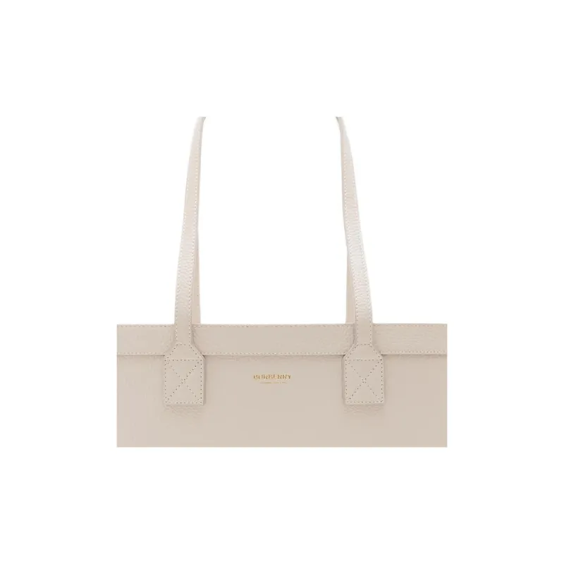 Burberry London Calfskin Tote Bag, Shopping Bag, Shoulder Bag Medium Size Women's Lime Gray-2