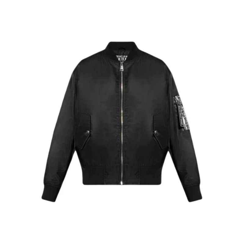 VERSACE JEANS COUTURE Striped Bomber Jacket-0