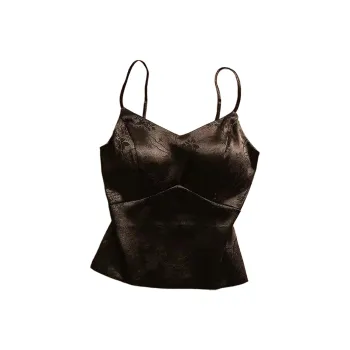 Flowers In Water Camisole Women's Black