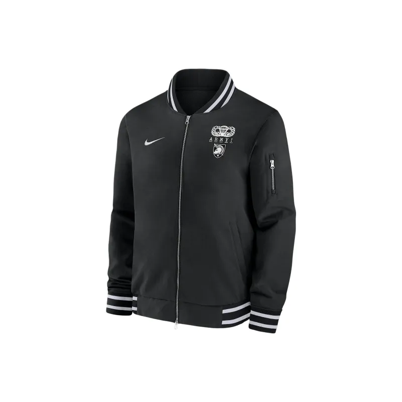 Nike Army Knights Rivalry Sideline Men's Nike College Full Zip Bomber Jacket-0