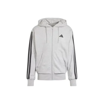 Adidas Free Shipping With AdiClub Essentials 3 Stripes Fleece Hoodie