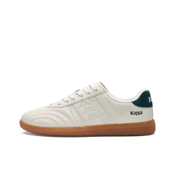 Kappa Back to Back Anti Slip Wear Resistant Low Top Skateboard Shoes Unisex Classic White