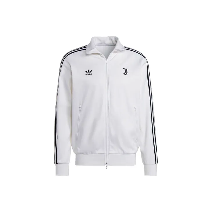 Adidas Originals JUVENTUS BECKENBAUER Juventus Beckenbauer Track Top Jackets & Coats Men's White-0