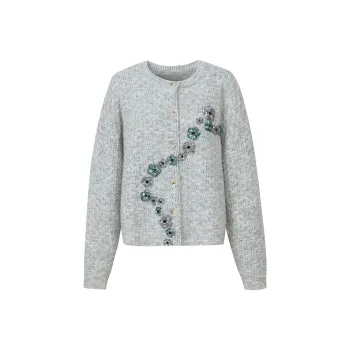 MEGALAXY Knitwear Unisex Light Gray