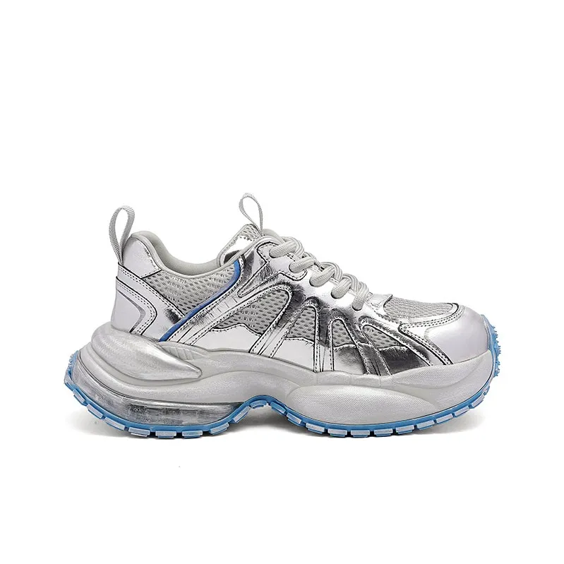 BLOCCO5 Slip Resistant Low Top Chunky Sneakers Women's-6