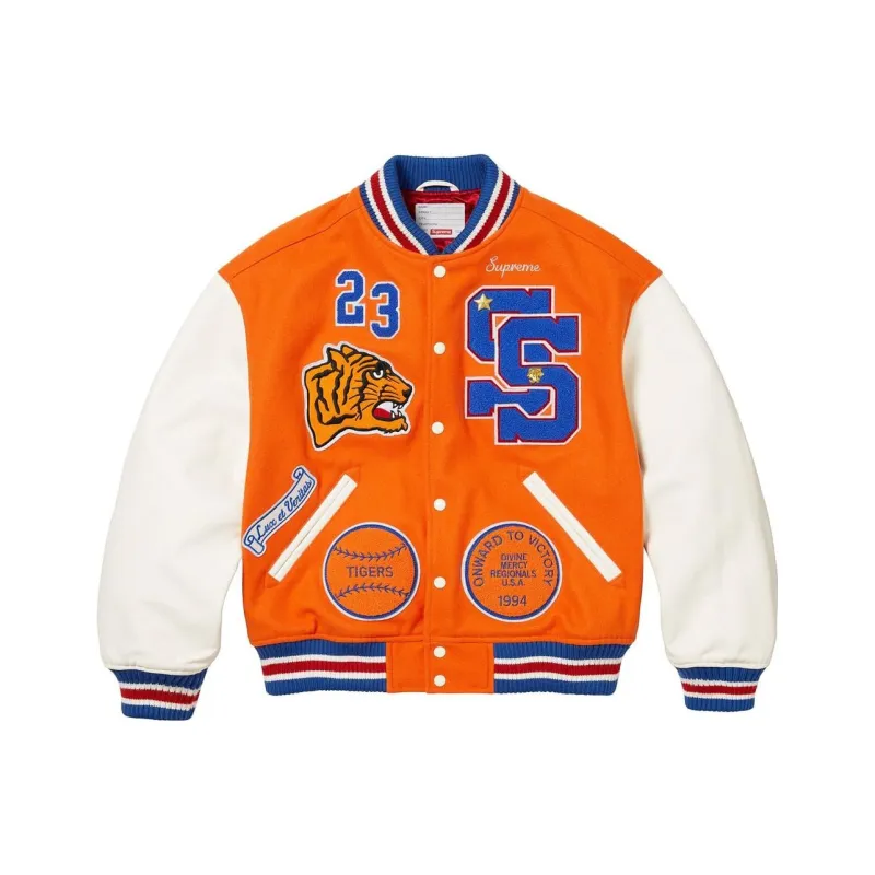 Supreme Tiger Varsity Jacket-3