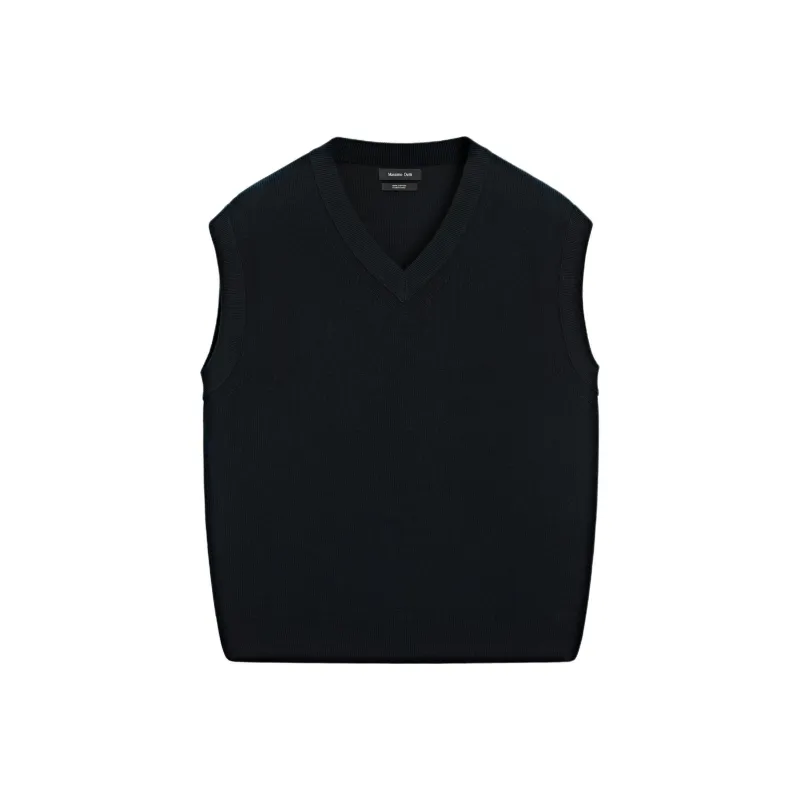 Massimo Dutti Tank Top Men's Marine Blue-0