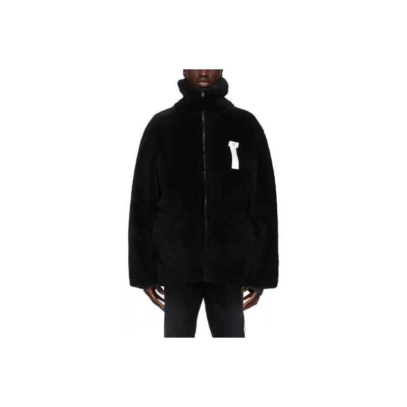 WE11DONE Leather Jackets Unisex Black-0